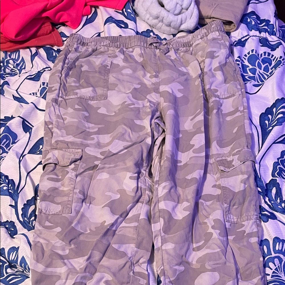 Kids Camouflage Cargo Pants